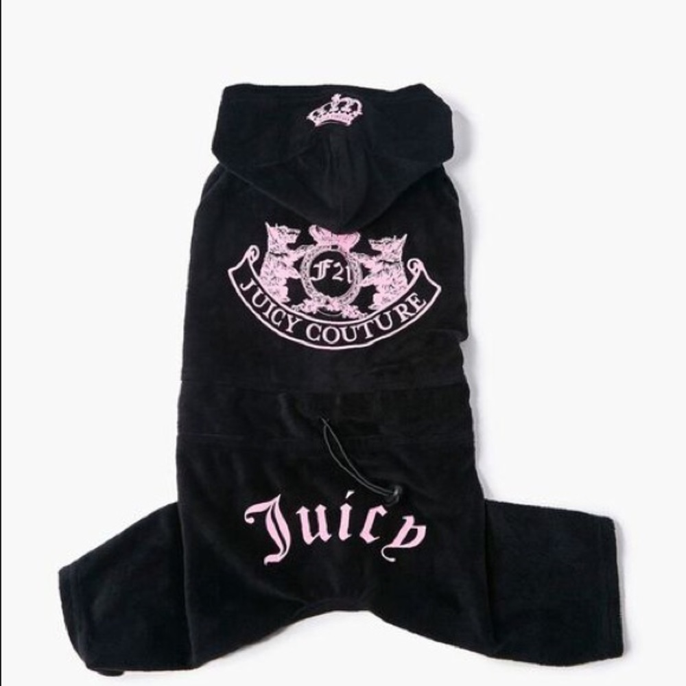 Brand New JUICY COUTURE Velour Tracksuit for Dogs
